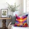 Tropical Sunset Beach Pillow Covers 18x18, Beachy Room Decor Aesthetic, Coastal Outdoor Pillow Covers, Floral Pillow Covers, Coastal Room Decor
